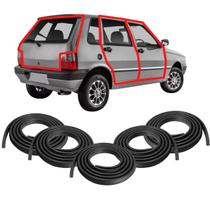 Borracha Vedacao de Portas Fiat Uno Anos 88 89 90 91 92 93 94 95 96 97 98 99 2000 01 02 03 04 05 06 07 08 09 10 11 12 13 14