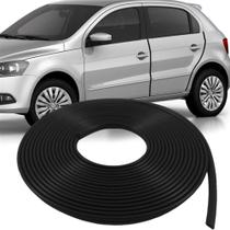 Borracha Vedacao Porta Carro Protetora Borda 5M Casca Cobra Universal Preta 5 Metros Acabamento Automoveis Caminhonetes