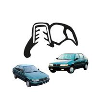 Borracha Vedação Porta Preta Sem Aba 3,8mts Logus e Pointer Centerflex