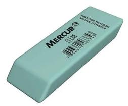 Borracha Verde Escolar Natural Macia Mercur Clean 1 Unidade Borracha Verde Escolar Natural Macia Mercur Clean 1 Unidade