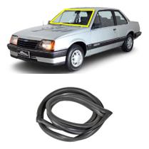 Borracha Vidro Dianteiro Parabrisa Monza S/encaixe Friso Borracha Vidro Dianteiro Parabrisa Monza S/encaixe Friso