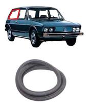 Borracha Vidro Lateral Janela Fixa Brasilia Todas Sem Friso