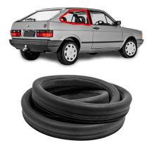 Borracha Vidro Lateral Janela Fixo Gol Quadrado G1 Sem Friso