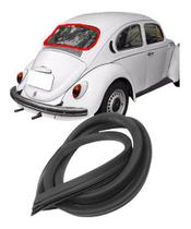 Borracha Vidro Traseiro Vigia Fusca 1959 A 1967 Sem Friso