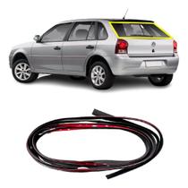 Borracha Vidro Traseiro Vigia Gol G3 G4 Todos