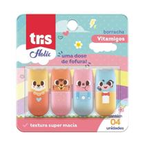 Borracha Vitamigos 4 Unidades Borracha Vitamigos 4 Unidades