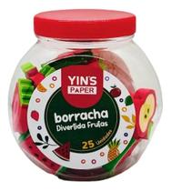 Borracha yins divertida frutas c/25
