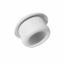 Borrachas 13mm com Furo 6mm e Tampa Lateral Reta