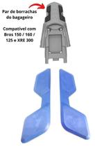 Borrachas Da Rabeta Bagageiro ul Honda Bros 160 2015/2020 Borrachas Da Rabeta Bagageiro ul Honda Bros 160 2015/2020