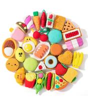 Borrachas de alimentos Mr. Pen, 30 unidades, borrachas desmontáveis para crianças Borrachas de alimentos Mr. Pen, 30 unidades, borrachas desmontáveis para crianças