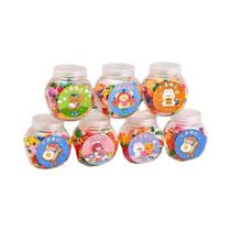 Borrachas De Lápis Em Formato De Animais E Frutas Kawaii, 50-100 Peças, Prêmios Para Alunos Do