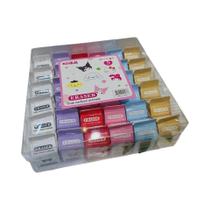 Borrachas De Lápis Hello Kitty Melody Kuromi Cinnamoroll 36 Peças Sanrio Materiais Escolares Para