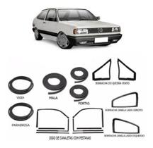 Borrachas Friso 10 Itens Volkswagen Gol 1987 A 1994 Kit Sem - Itens-gol Borrachas Friso 10 Itens Volkswagen Gol 1987 A 1994 Kit Sem - Itens-gol