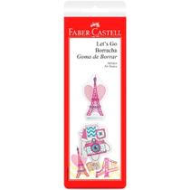 Borrachas Lets Go 2 Peças Faber Castell
