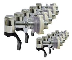 Borrachas PVC Atóxico 12 Unidades Fácil Uso e Vazão Água