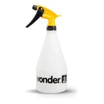 Borrifador Manual Pulverizador Vonder 1,0 Litro Regulável em Spray Jato ou Névoa Jardim, Faxina e Estética Automotiva