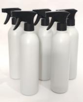 Borrifador ou Pulverizador Plástico Polipropileno 500 ml Kit com 5 unidades