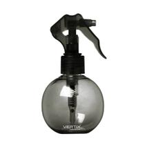 Borrifador Plástico Vertix Bola Salon Spray Preto 150ml Cód.3022
