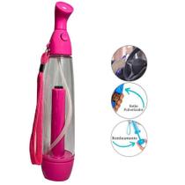 Borrifador Pulverizador Nebulizador Para Álcool Água Manual Rosa