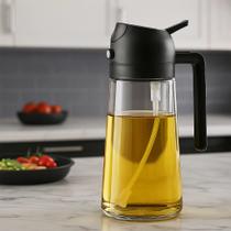 Borrifador Spray Vidro Azeite Vinagre Óleo Dosador Esguicho Tempero Salada Cozinha