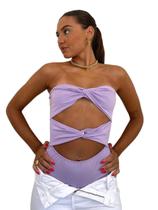 Bory Body Feminino Nó Transpassado sem alça