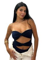 Bory Body Feminino Nó Transpassado sem alça