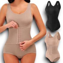 Bory com Cinta Modeladora Feminina alta compressão Modelador Segura a Barriga e Afina A Cintura