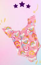 Bory infantil feminina fechado nuvem