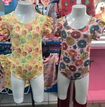 Borys infantil feminina fechado com babado na manga