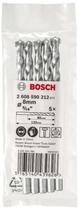 Bosch Broca Cyl-1 Para Concreto 8 X 80 X 120 Mm 5 Peças