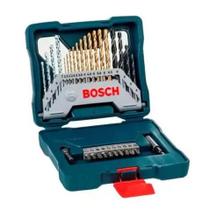 Bosch Kit De Pontas E Brocas Em Titânio X-Line Com 30 Peças