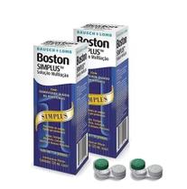 Boston Simplus 120ml Bausch + Lomb Solução Multiação Para Lentes Rígidas - 02 Caixas
