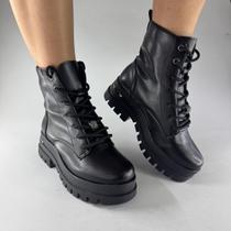 Bota 007-015-01 Em Sinte Preto 34 Bota 007-015-01 Em Sinte Preto 34