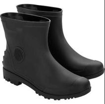 Bota (Aa) Pvc 43 Preta C3/4 Cf Vonder