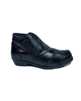Bota ABC Coturno De Couro De Ziper Lateral Super Leve e Confortável Masculino 125 (65628)