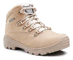 Bota Acero Advanced Caminhada Adventure Em Couro Cano Curto Areia Bota Acero Advanced Caminhada Adventure Em Couro Cano Curto Areia