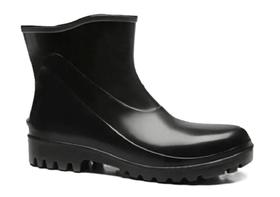 Bota acqua flex preta impermeável extra cano curto ca 37456