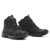 Bota Adventure Acero Couro Masculino Cadarço Cano Curto