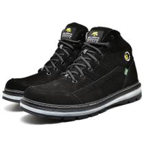 Bota Adventure Bell Boots Masculina Couro Cadarço Conforto