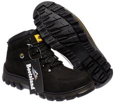 Bota Adventure Bootsland Trilha Masculina Couro Tam Especial