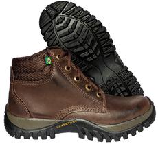 Bota Adventure Botina Feminino Masculino Couro Sapatao Trabalho