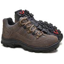 Bota Adventure Cano Baixo Pampas Cinza