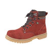 Bota Adventure Cano Médio Azimute - Pedra - Vermelho