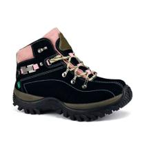 Bota Adventure Coturno Feminino Trilha Confortável Para Caminhadas