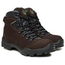 Bota adventure couro cano alto everest - 16010