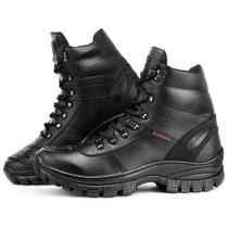 Bota Adventure Couro Masculina Cano Alto Motociclista