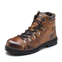 Bota Adventure Em Couro Legítimo Azimute - 625 - Castor Bota Adventure Em Couro Legítimo Azimute - 625 - Castor