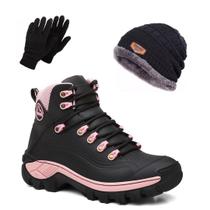 Bota Adventure Feminina em Couro Legitimo + Palmilhas Anatomicas