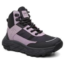 Bota Adventure Feminina VNT Ultra Lilás Couro Antiderrapante Tamanho:38Cor:Lilás
