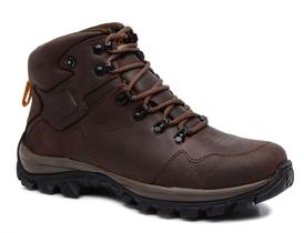 Bota Adventure Macboot Cano Alto Caratuva 02 em Couro-Café